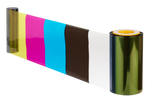 Matica chromXpert Platinum Line YMCKPo Colour Ribbon Uncoiled Panel Showcase