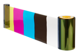 Matica chromXpert Platinum Line YMCKPo Colour Ribbon Uncoiled Panel Showcase