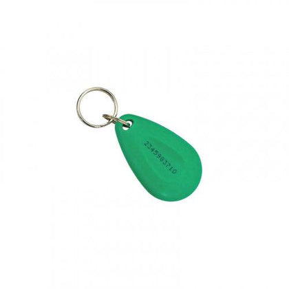 Videx Green Mifare S50 ABS Keyfob 1K Memory | Pack of 10 | PBXG-1E-MS50 - Cards-X (UK)