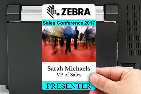 Printed ICC Womens T20 Cricket World Cup Zebra ZC10L Event Cards