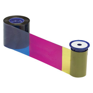 Datacard YMCKFT Colour Ribbon with UV Panel | Prints 300 Cards | 534100-003 - Cards-X (UK), Datacard