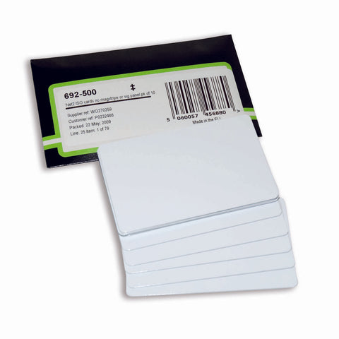 Paxton Net2 Proximity ISO Cards without Mag Stripe | Pack of 10 | 692-500