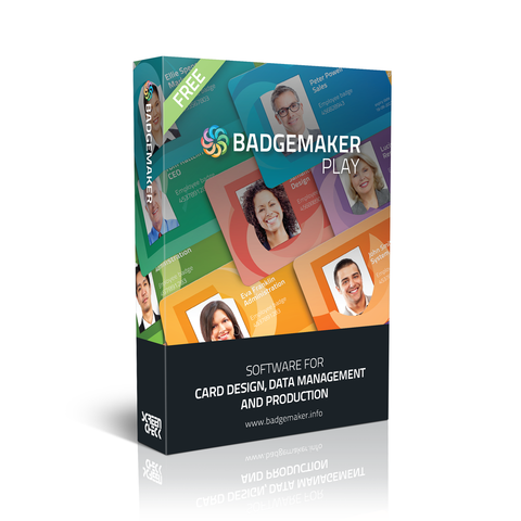 BadgeMaker PLAY – ID Card Software, ID Card Maker, Badge Software (BADGEMAKER-PLAY)