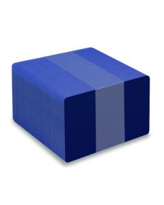 Blank Dark Blue Printable PVC Cards | Pack of 100 | DBLUEPVC760