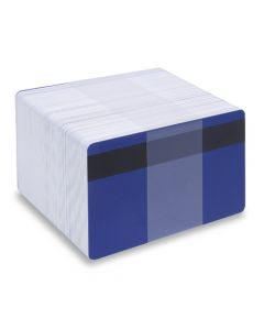 Blank Dark Blue Printable PVC Cards with Magnetic Stripe | Pack of 100 | DBLMAGPVC760