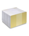 Blank Light Gold Glitter Printable PVC Cards | Pack of 100 | LGGLITTERPVC760