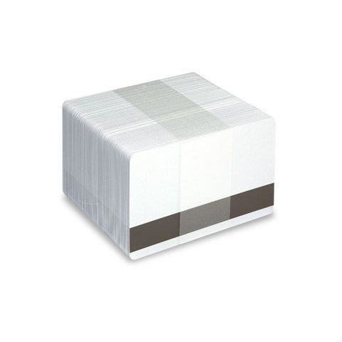 Blank White LoCo 300oe Mag Stripe Printable PVC Cards | Pack of 100 | LO3WHITEPVC760