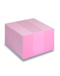 Blank Pink Printable PVC Cards | Pack of 100 | PINKPVC760