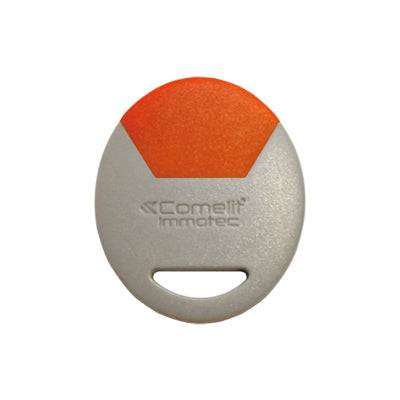 Comelit Standard Orange Key Fob | Pack of 10 | CLT-SK9050O/A - Cards-X (UK)