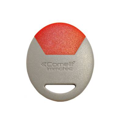 Comelit Standard Red Key Fob | Pack of 10 | CLT-SK9050R/A - Cards-X (UK)