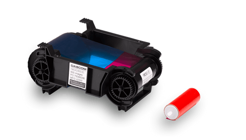 Dascom DC2300 YMCKOO Colour Ribbon - Prints 400 | 75046 018 - Cards-X (UK)