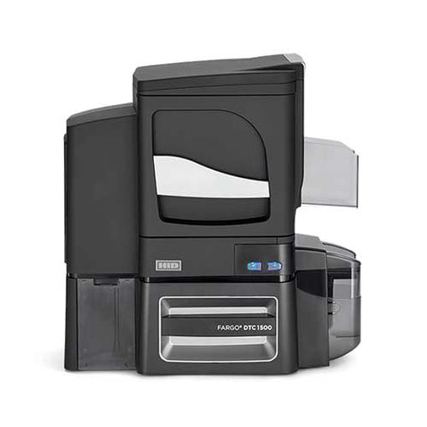 HID Fargo DTC1500 ID Card Printer | Dual Sided with Laminator | 51410