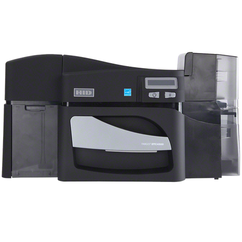 HID Fargo DTC4500e ID Card Printer | Single Sided