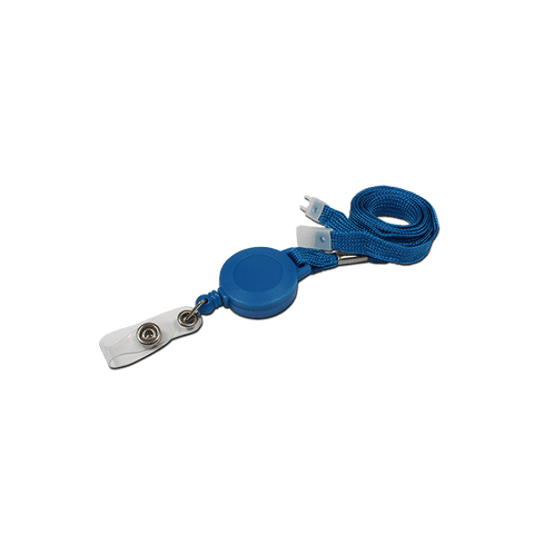 Breakaway YoYo Badge Reel | 10mm Sky Blue with Strap Fitting | Pack of 100 - Cards-X (UK)
