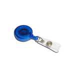 'Jazz' YoYo Badge Reel | Blue with Strap Clip | Pack of 100 - Cards-X (UK)