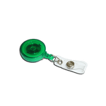 'Jazz' YoYo Badge Reel | Green with Strap Clip | Pack of 100 - Cards-X (UK)