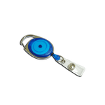 Premier YoYo Badge Reel | Royal Blue with Strap Clip | Pack of 100 - Cards-X (UK)