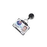 YoYo Badge Reel | Black with Metal Key Ring Fitting | Pack of 100 - Cards-X (UK)