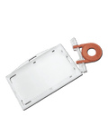 Lockable Badge Prison with Removable Cap Holder | Landscape | Pack of 100 - Cards-X (UK)