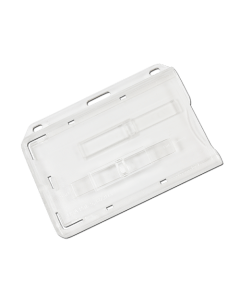 Slide Ejector Badge Holder | Landscape | Dual Sided | Pack of 100 - Cards-X (UK)