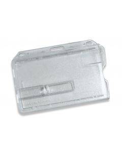 Slide Ejector Badge Holder | Landscape | Pack of 100 - Cards-X (UK)