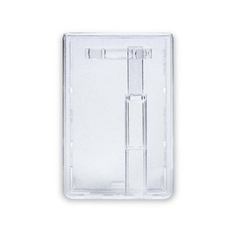 Slide Ejector Badge Holder | Portrait | Pack of 100 - Cards-X (UK)