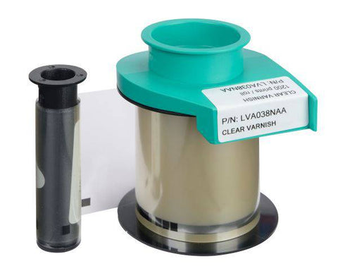 Evolis Clear Varnish Continuous Ribbon | Prints 1200 | LVA038NAA - Cards-X (UK)