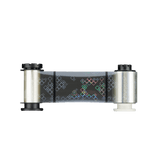 MC660 Platinum Retransfer Film with standard embedded hologram PR20620221 uncoiled
