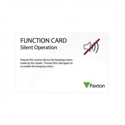 Paxton Net2 Silence Operation Card | 820-001 - Cards-X (UK)