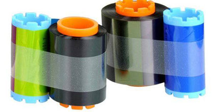 Pe2M Full Colour Ribbon YMCKO - Prints 200 (PE2M10301) - Cards-X (UK)
